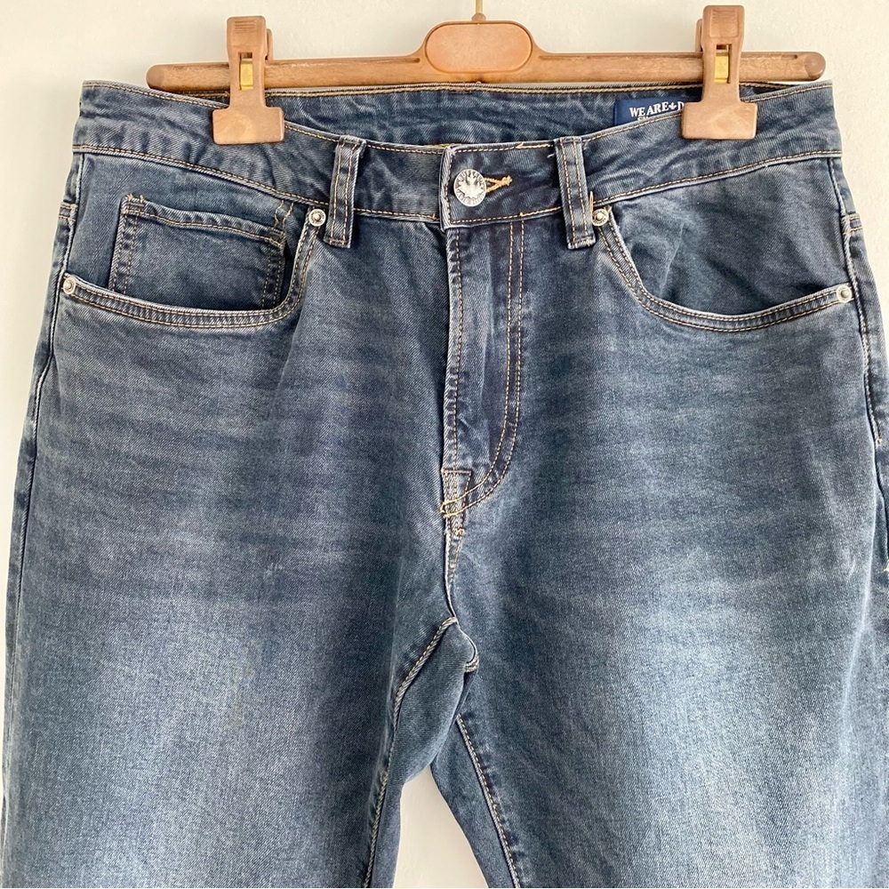 Buffalo David Bitton Blue Slim Boot Jeans - Picture 2 of 6